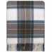 Stewart Dress Blue Tartan Lambwool Blanket/Throw